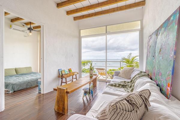 Income producing oceanfront apartment building