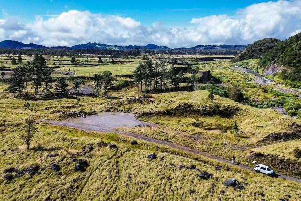 Serene flat land for sale with mountain views