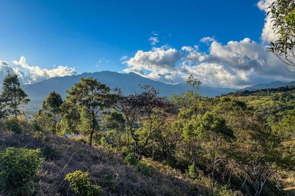Mountain view lot for sale in jaramillo, boquete