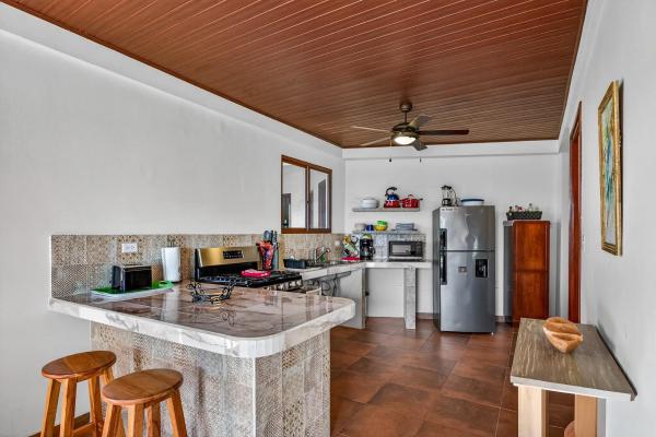Ocean view villa with 6 apartments and pool