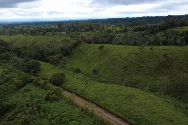 Finca con tierra negra, pasto, clima fresco y bien ubicada.
