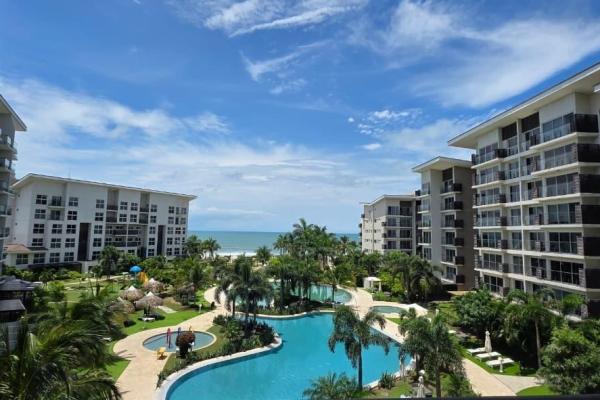 2 bedroom condominium beachfront caracol beach