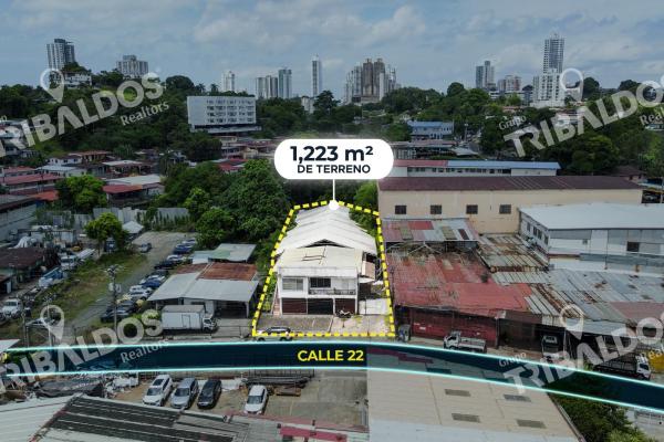 Venta de terreno comercial 1zm2 en río abajo