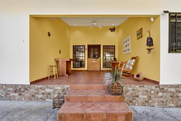 Tropical garden home potrerillos mountain views
