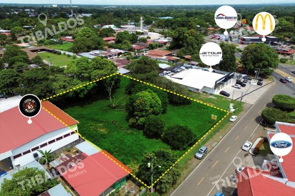 Venta de terreno comercial en chiriquí a pasos de la panamericana