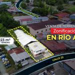 Venta de terreno comercial 1zm2 en río abajo