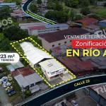 Venta de terreno comercial 1zm2 en río abajo
