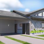 Espectacular casa con vista al cañón y océano en boquete