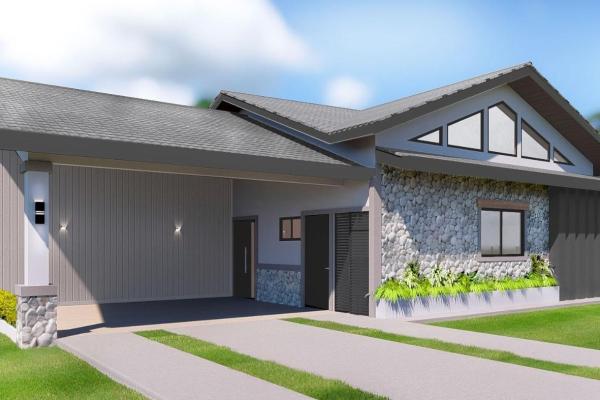 Espectacular casa con vista al cañón y océano en boquete