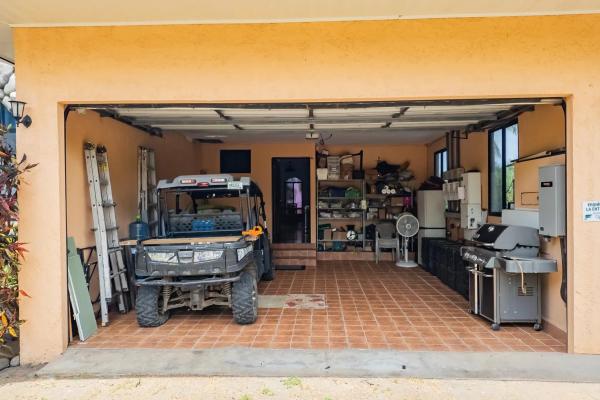 Beachside home with solar panels in las lajas