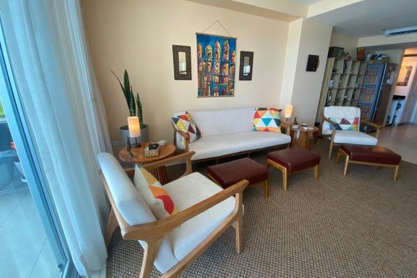 Apartamento frente al mar en coronado bay: dos estudios fusionados