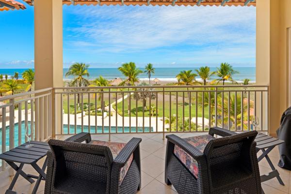 Apartamento de 3 rec. frente al mar en playa la barqueta panamá