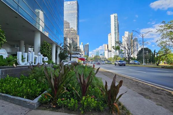 Apt amoblado piso alto - white tower - 121 m2