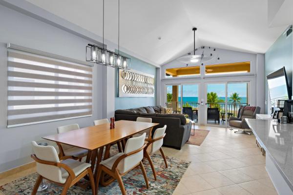 Apartamento de 3 rec. frente al mar en playa la barqueta panamá