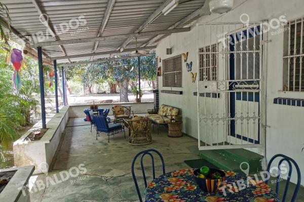 Venta de terreno con casa en santa clara con piscina
