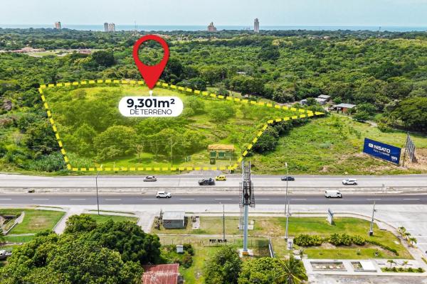 Venta de terreno comercial sobre la interamericana en coronado