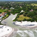 Land in punta roca, punta barco. san carlos