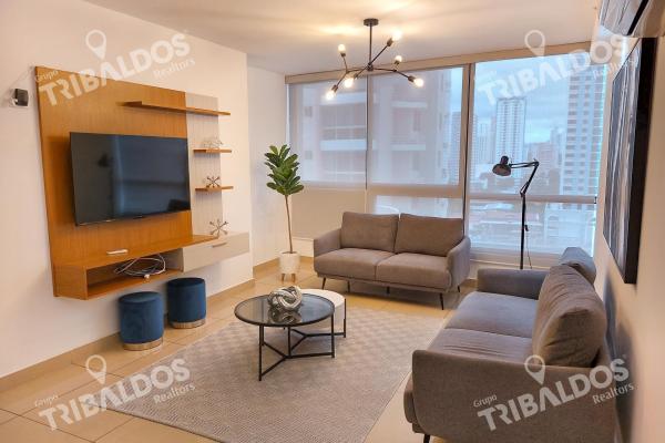 Alquiler amoblado de apartamento en san francisco con vista a la ciudad