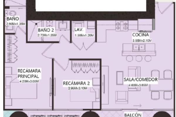 Venta de apartamento en luxor 500 el cangrejo