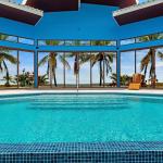 Unique beachfront home in playa la barqueta