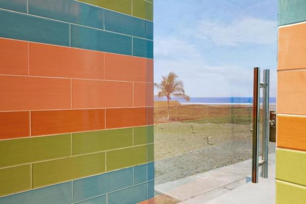 Unique beachfront home in playa la barqueta
