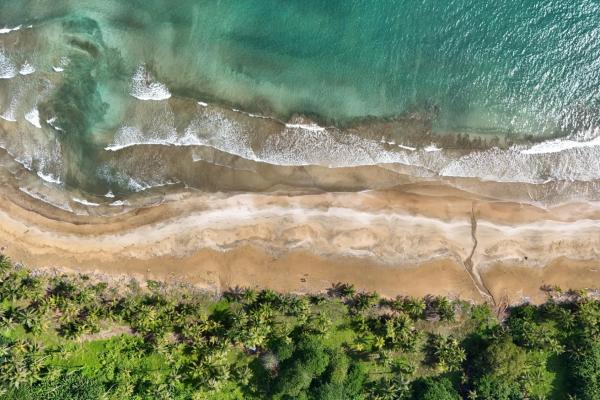 Playa palmira paraíso costero colón, panamá