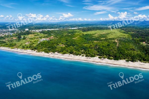 Terreno frente al mar en venta en río hato | 18 hectáreas | us$38/m²