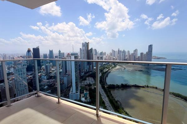 Apt amoblado piso alto - white tower - 121 m2