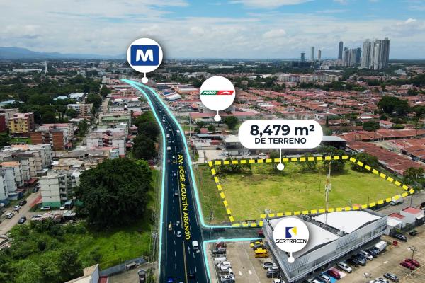 Commercial land for sale on ave. jose agustin a.