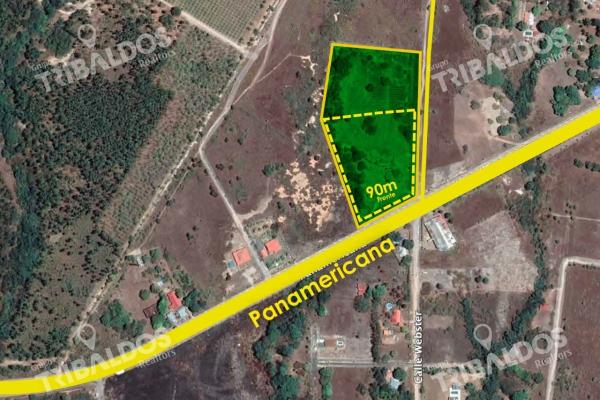 Venta de terreno frente a la panamericana, santa clara