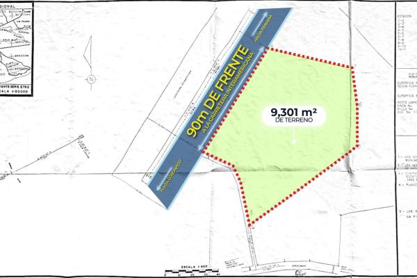 Venta de terreno comercial sobre la interamericana en coronado