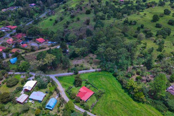 Land with a natural creek
