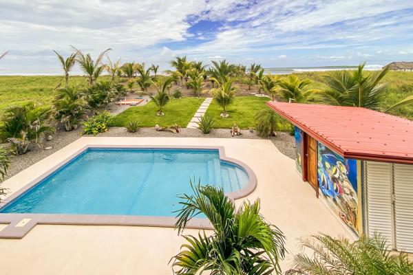 Luxury beachfront home for sale playa barqueta