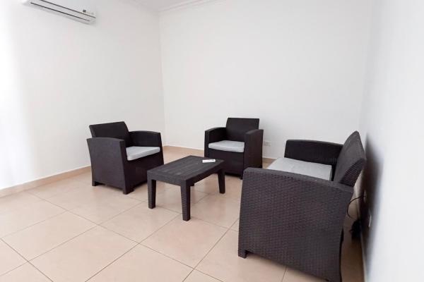 Apt amoblado piso alto - white tower - 121 m2