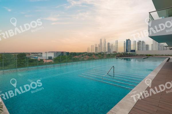 Venta de apartamento en santa maria ph greengarden piso medio