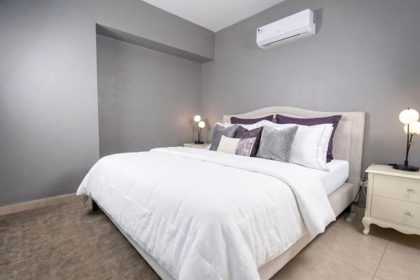 Apt amoblado en piso alto - av balboa - 109 m2