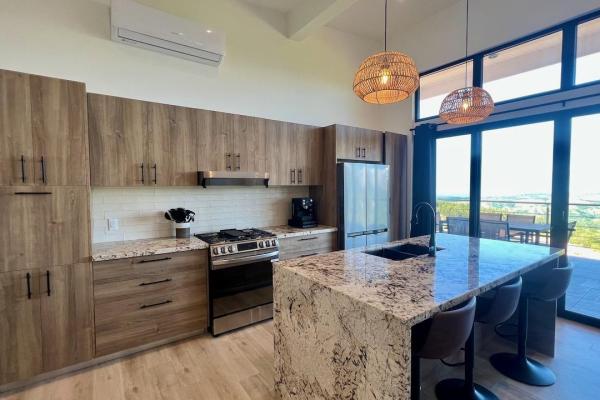 Full solar mountain villa