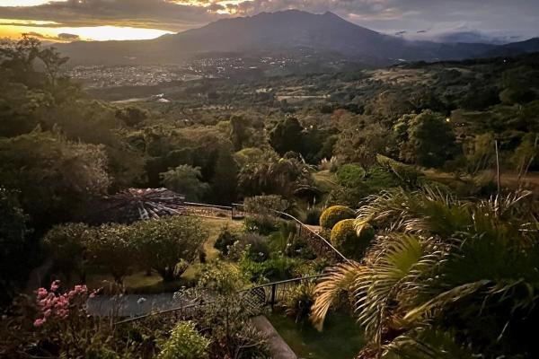 Commanding panoramic view of volcan baru
