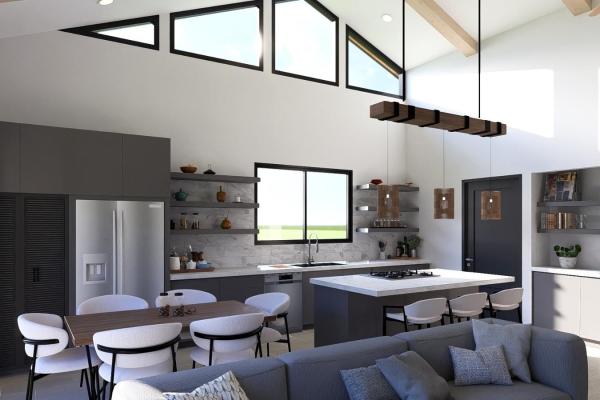 Espectacular casa con vista al cañón y océano en boquete
