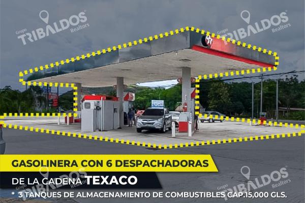 Venta de gasolinera con 2 locales comerciales en penonomé