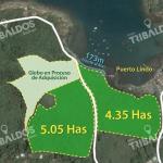 Venta de terreno frente a playa puerto lindo colón
