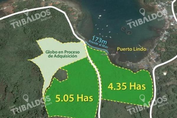 Ocean front land in puerto lindo