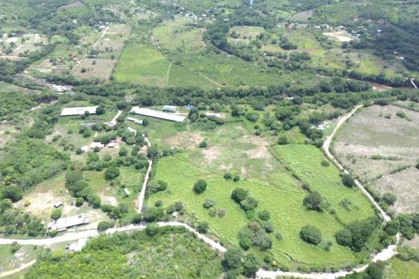 Granja de 13.6 ha con casa, galeras y río en natá, coclé