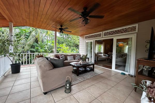 Tropical caribbean estate with guest cabin & pool