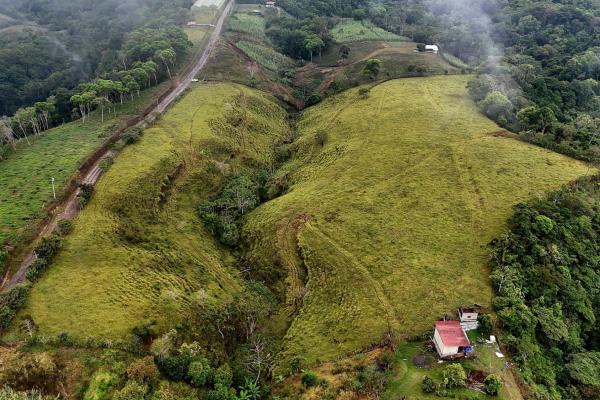 Panama highland agricultural land