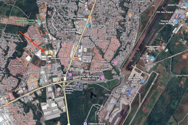 Land for sale in tocumen commercial park