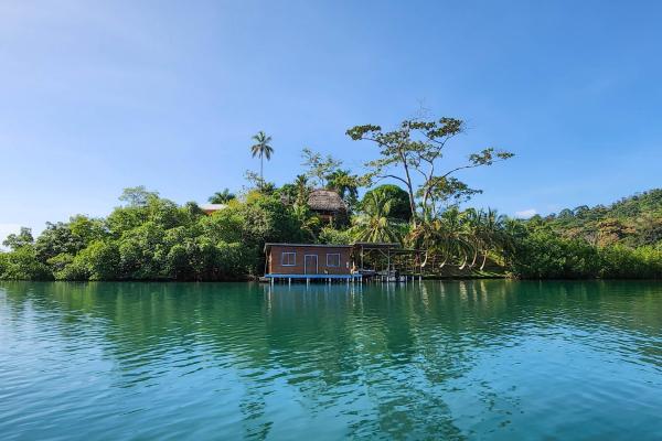 Una joya en una isla privada