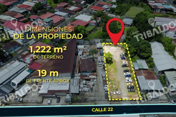 Venta de terreno comercial 1zm2 en río abajo