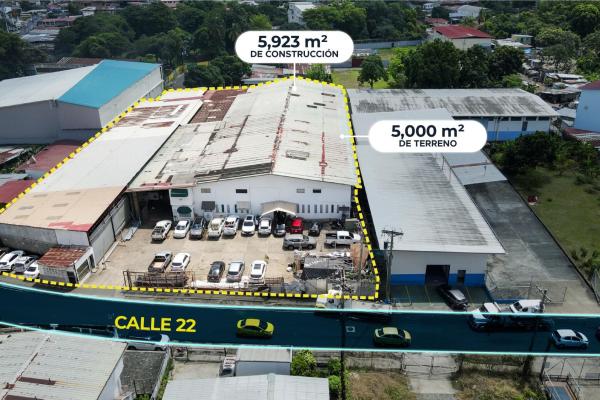 Venta de galera comercial en río abajo 5,923 m²