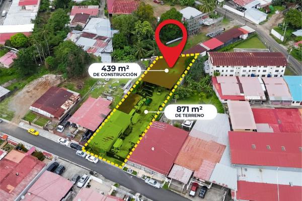 Land with open warehouse for sale in juan díaz with mixed zoning 1zm6